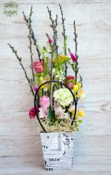 flower delivery Budapest - Spring bag (15 stems)