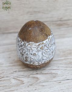 Wooden egg 10cm