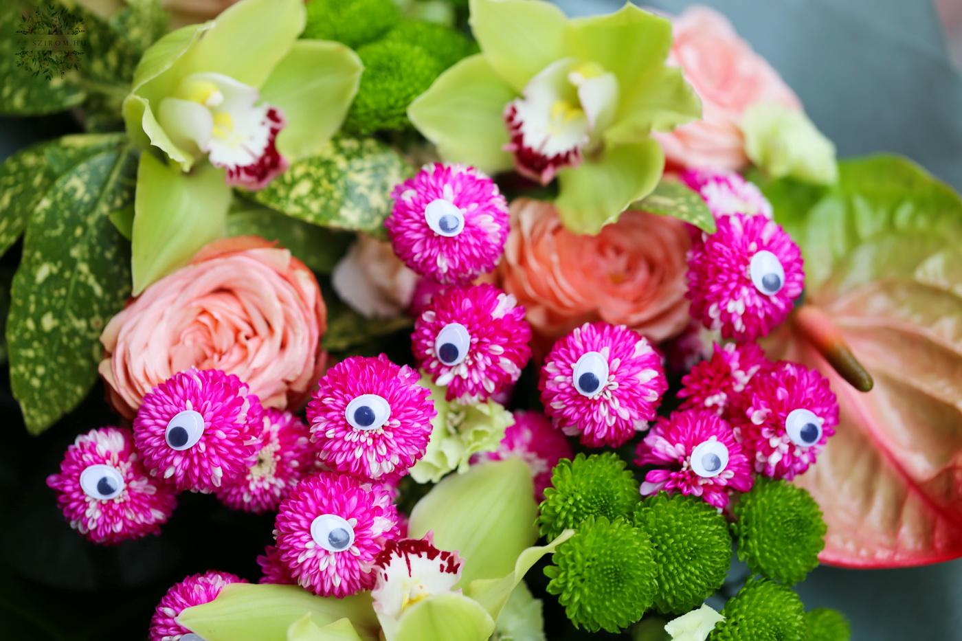 Blumenlieferung nach Budapest - Zyklopenstrauß (16 Stiele)