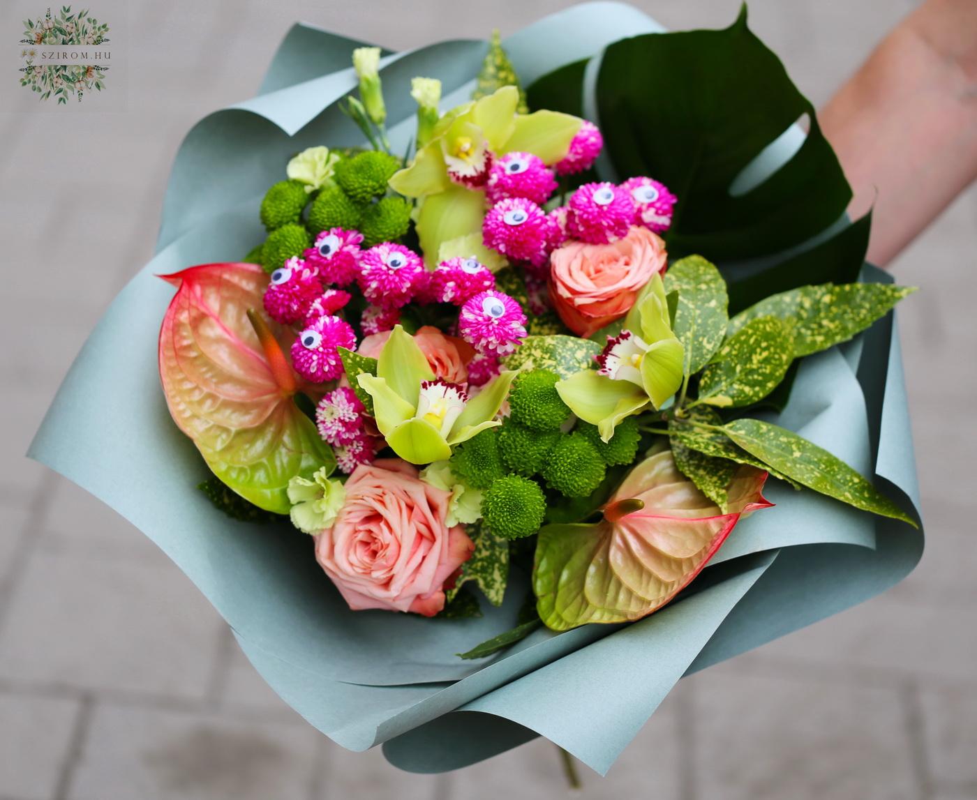 Blumenlieferung nach Budapest - Zyklopenstrauß (16 Stiele)