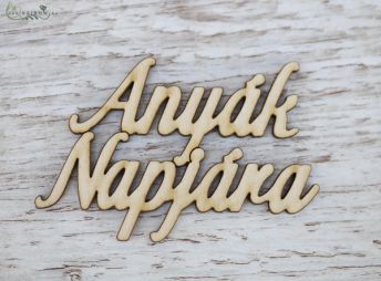 Virágküldés Budapest - Anyák-napjára felirat (8cm)