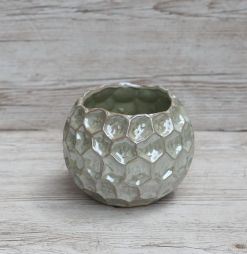 flower delivery Budapest - honeycomb vase or pot ( 13 x 9cm )