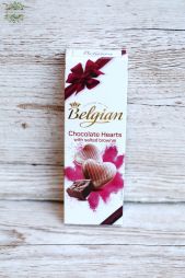Blumenlieferung nach Budapest - Belgian Schokoladenherzen mit gesalzenem Brownie