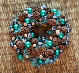 flower delivery Budapest - Christmas Doorwreath