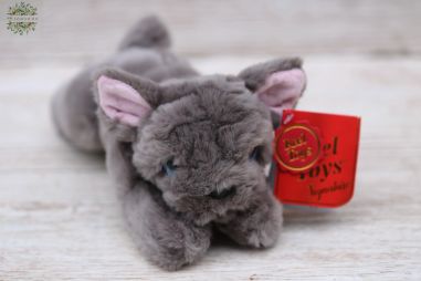 Virágküldés Budapest - Plüss francia bulldog (25cm)