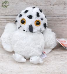 flower delivery Budapest - Plush snowy owl (17cm)