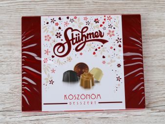 Virágküldés Budapest - Stühmer köszönöm desszert 130g