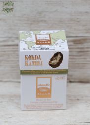 Virágküldés Budapest - ChocoMe Atelier Kokoa Kamili kakaóbabból készült étcsokoládéval bevont kókuszkorong tonkababbal fűszerezve 100g