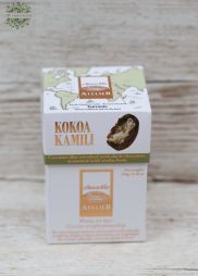 flower delivery Budapest - ChocoMe Atelier Kokoa Kamili dark chocolate-coated coconut disc spiced with tonka bean 100g
