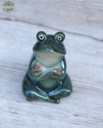 Virágküldés Budapest - Kerámia béka 12cm