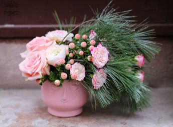 Virágküldés Budapest - Téli virágfrizura