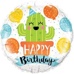 Kaktus Geburtstag Ballon