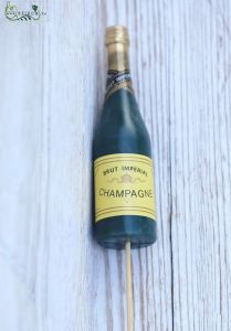 Champagnerfigur auf Stock