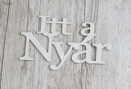 Summer is here wooden sign (20 cm)