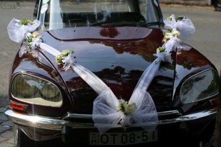 Autodekoration mit Blumen