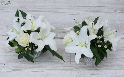 Gästetisch Blumendekor