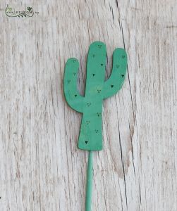 Holzkaktus auf Stäbchen (10cm)