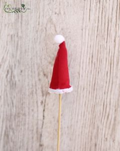 Santa Claus hat with stick (8cm)