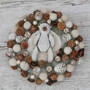 winter door wreath