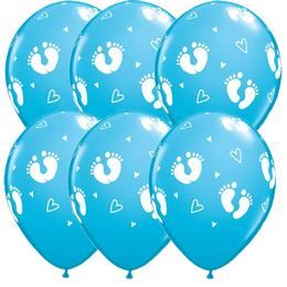 Baby-Fußballon, blau, 1St