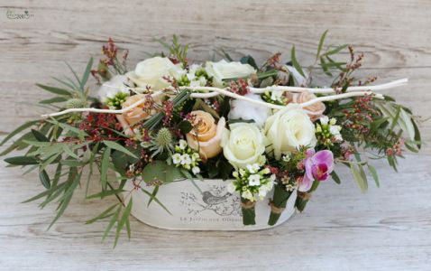 Romantic flower bowl 