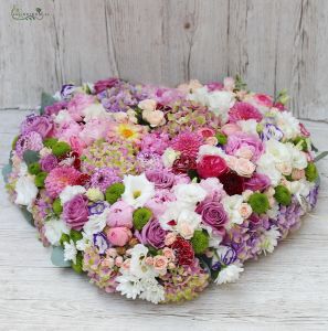 100 flowers heart (65cm)