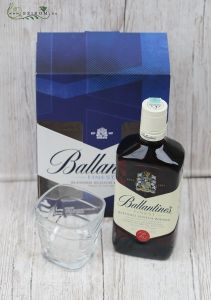 Ballantines mit Glas