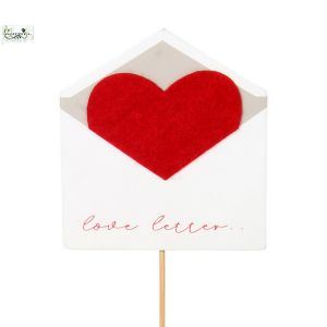 heart figure on stick