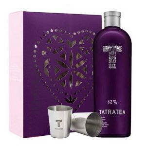 Tatratea 62 % Erdei likőr Díszdoboz + pohár 0,7 l 