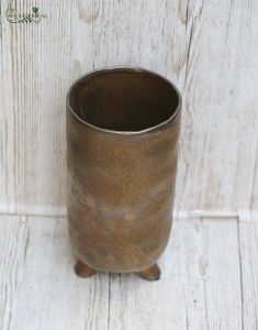 Bronz kerámia váza 25cm