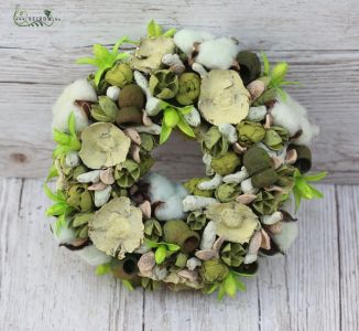 green doorwreath