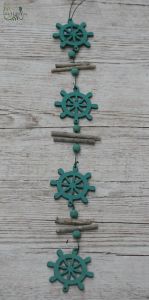 Ship wheels hanging decor (50 cm)