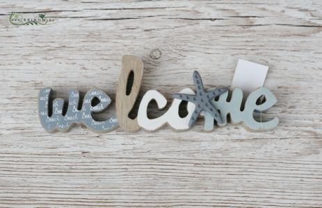 welcome summer sign (8x24 cm)