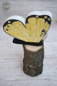 wooden butterfly