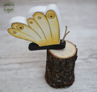 wooden butterfly