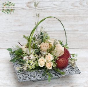 Autumn pastel centerpiece