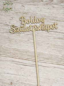 Boldog születésnapot fa felirat