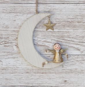 wooden moon 15cm