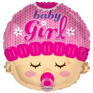 Baby girl balloon