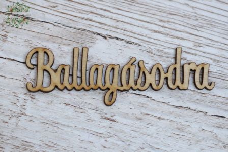 for your graduation - wooden sign (9cm)