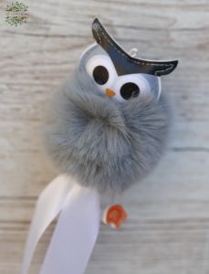 plush owl on a wand