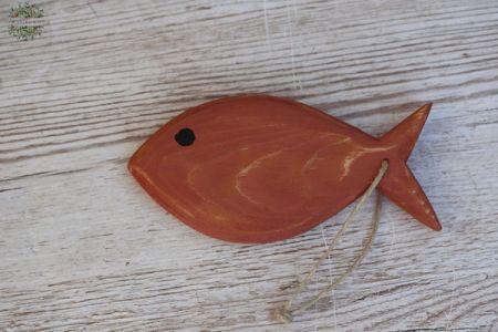 Holz Fisch 16cm