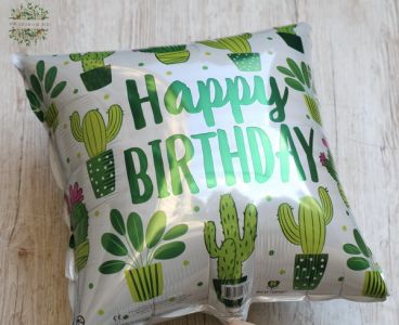 Ballon am Stiel, 44cm, Geburtstag