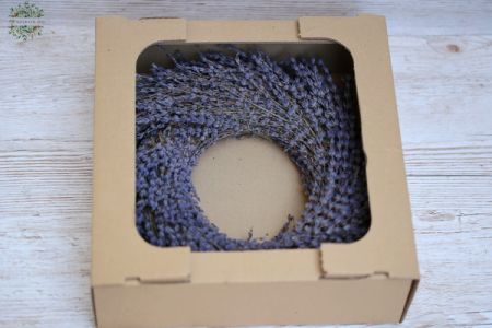 Levendulavirág koszorú (30cm)