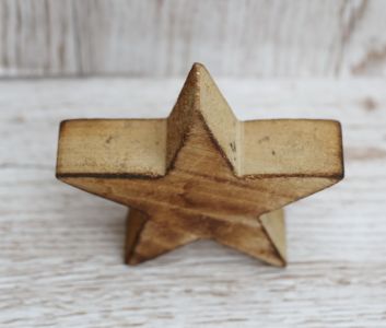 Wooden star