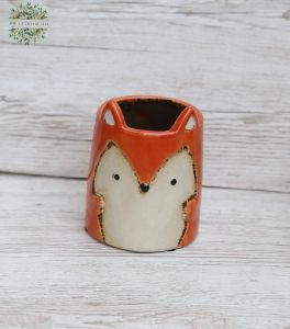 Róka kaspó h14,5xd11cm