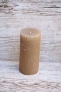 nude színű gyertya (15*7cm)