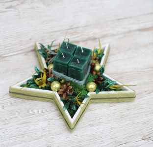 Advent Kerzenanordnung