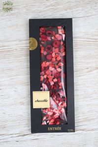 ChocoMe 110g (dark chocolate, strawberry, cherry, cinnamon, rosepetal)