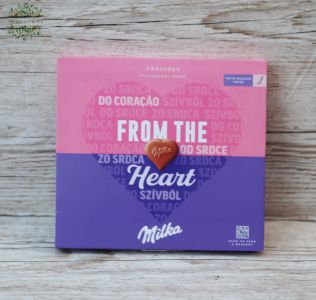 Milka heart bonbon strawberry 110g